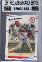 Vince Coleman [CAS Certified Sealed]