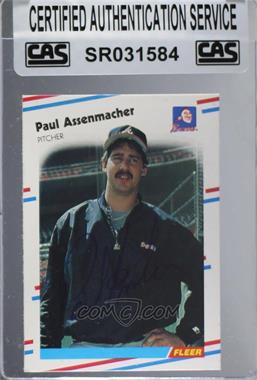 1988 Fleer - [Base] #532 - Paul Assenmacher [CAS Certified Sealed]