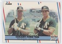 Mark McGwire, Jose Canseco