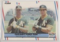 Mark McGwire, Jose Canseco [Good to VG‑EX]