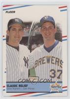 Dave Righetti, Dan Plesac