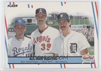 Bret Saberhagen, Mike Witt, Jack Morris