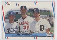 Bret Saberhagen, Mike Witt, Jack Morris