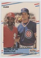 Ozzie Smith, Ryne Sandberg [Good to VG‑EX]