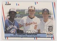 Tony Fernandez, Cal Ripken Jr, Alan Trammell