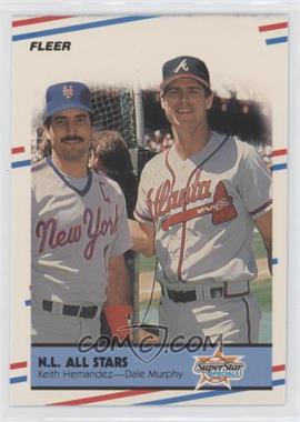 1988 Fleer - [Base] #639 - Keith Hernandez, Dale Murphy