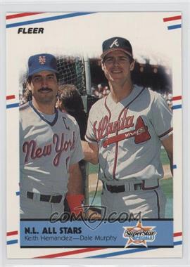 1988 Fleer - [Base] #639 - Keith Hernandez, Dale Murphy