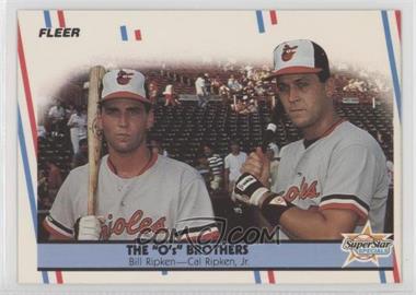 1988 Fleer - [Base] #640 - Billy Ripken, Cal Ripken Jr.