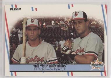 1988 Fleer - [Base] #640 - Billy Ripken, Cal Ripken Jr.