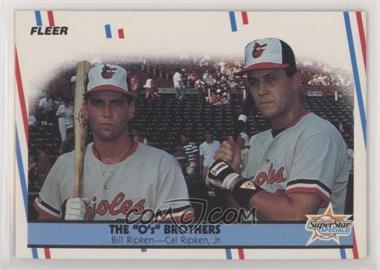 1988 Fleer - [Base] #640 - Billy Ripken, Cal Ripken Jr.