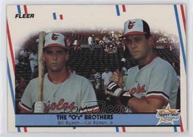 1988 Fleer - [Base] #640 - Billy Ripken, Cal Ripken Jr.