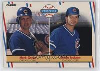 Mark Grace, Darrin Jackson [EX to NM]