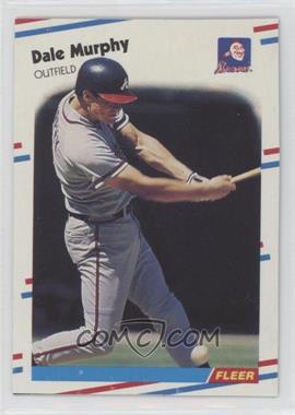 1988 Fleer - Box Bottoms #C-6 - Dale Murphy