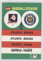 Atlanta Braves Team, Detroit Tigers Team