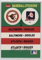 Baltimore Orioles, Atlanta Braves (Milwaukee County Stadium) [EX to N…
