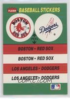 Boston Red Sox Team, Los Angeles Dodgers Team