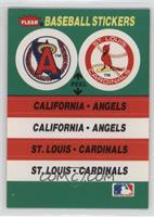 California Angels, St. Louis Cardinals