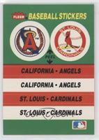 California Angels, St. Louis Cardinals