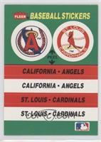 California Angels, St. Louis Cardinals