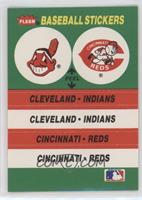 Cleveland Indians, Cincinnati Reds (Cincinnati Reds Back)