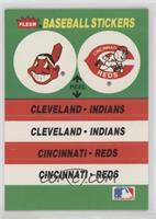 Cleveland Indians Team, Cincinnati Reds Team (Cleveland Indians Back)