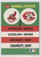 Cleveland Indians Team, Cincinnati Reds Team (Cleveland Indians Back)