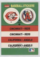Cincinnati Reds, California Angels (The Astrodome)