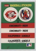 Cincinnati Reds Team, California Angels Team (Jack Murphy Stadium)