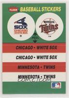 Chicago White Sox Team, Minnesota Twins Team [EX to NM]
