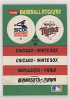 Chicago White Sox Team, Minnesota Twins Team [Good to VG‑EX]