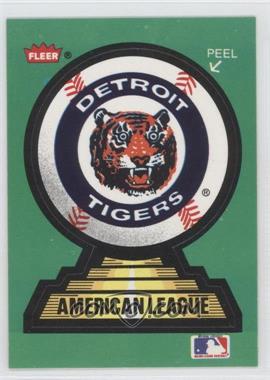 1988 Fleer - Team Stickers Inserts #_DETI - Detroit Tigers