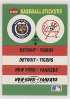 Detroit Tigers Team, New York Yankees Team (Fenway Park)