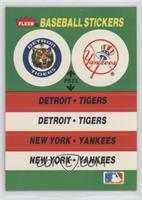 Detroit Tigers Team, New York Yankees Team (Fenway Park)