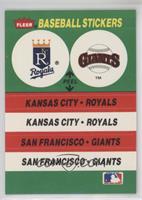 Kansas City Royals, San Francisco Giants (Yankee Stadium)