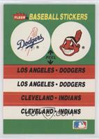Los Angeles Dodgers Team, Cleveland Indians Team