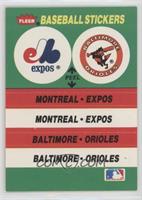 Montreal Expos Team, Baltimore Orioles (Comiskey Park)