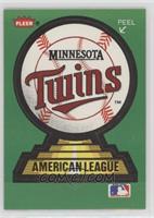 Minnesota Twins Logo (Red Stitching) [EX to NM]