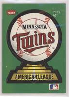 Minnesota Twins Logo (Red Stitching)