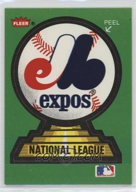 1988 Fleer - Team Stickers Inserts #_MOEX - Montreal Expos