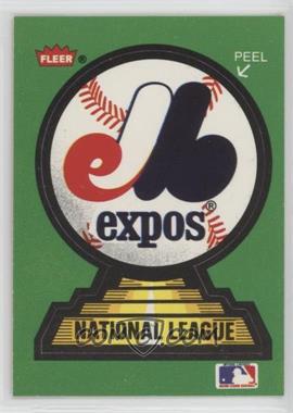 1988 Fleer - Team Stickers Inserts #_MOEX - Montreal Expos