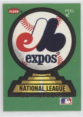 1988 Fleer - Team Stickers Inserts #_MOEX - Montreal Expos