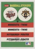 Minnesota Twins, Pittsburgh Pirates (Arlington Stadium)