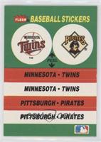 Minnesota Twins, Pittsburgh Pirates (Arlington Stadium)