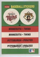 Minnesota Twins, Pittsburgh Pirates (Arlington Stadium)