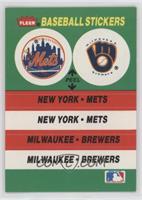 New York Mets, Milwaukee Brewers Team