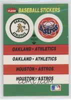 Oakland Athletics Team, Houston Astros