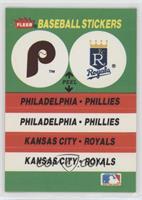 Philadelphia Phillies, Kansas City Royals