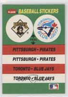 Pittsburgh Pirates Team, Toronto Blue Jays Team (The Metrodome)