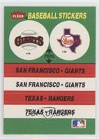 San Francisco Giants, Texas Rangers (Jack Murphy Stadium)