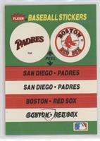 San Diego Padres, Boston Red Sox (Memorial Stadium)